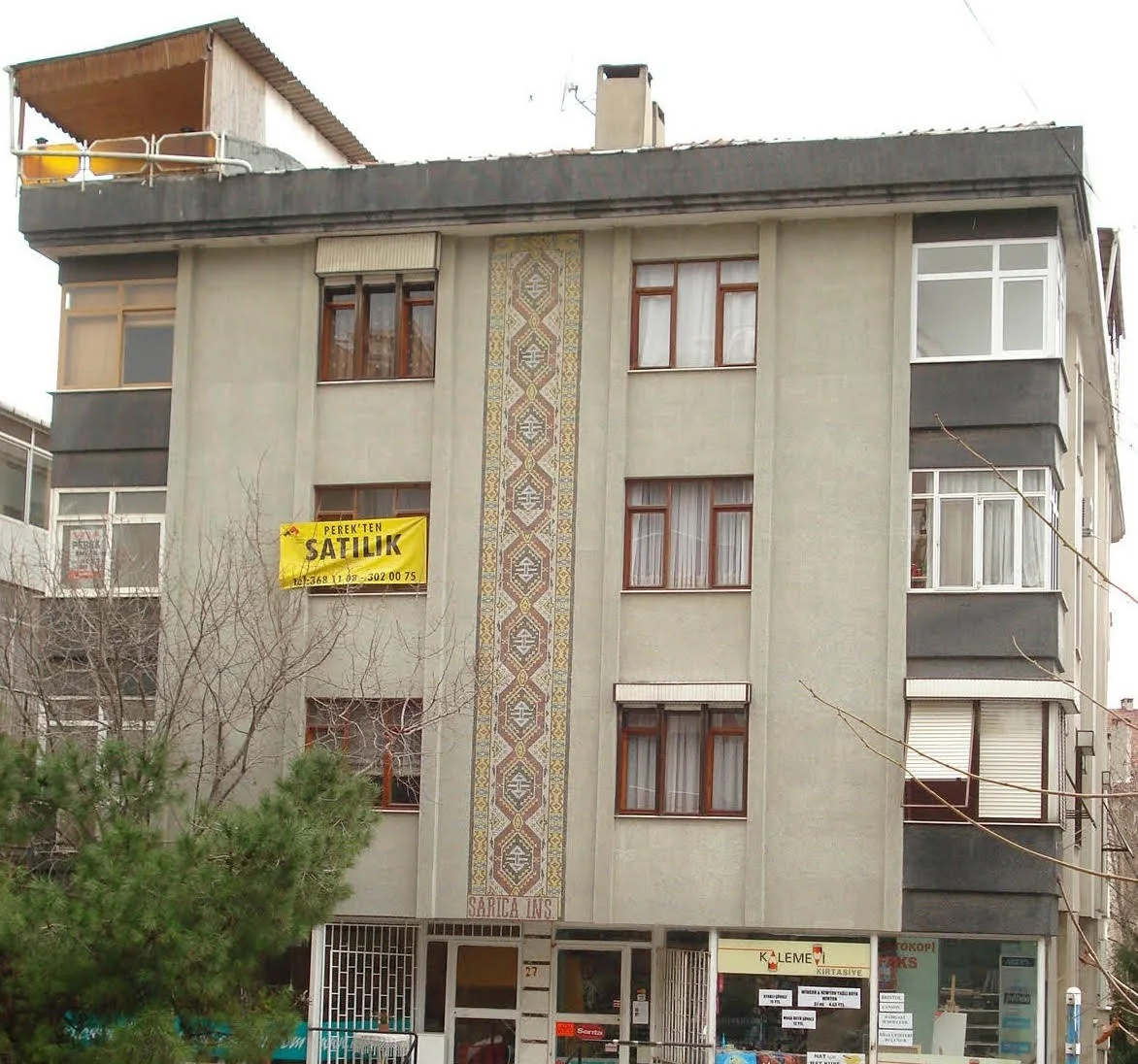 Sarıca Apartmanı - Bostancı projesi